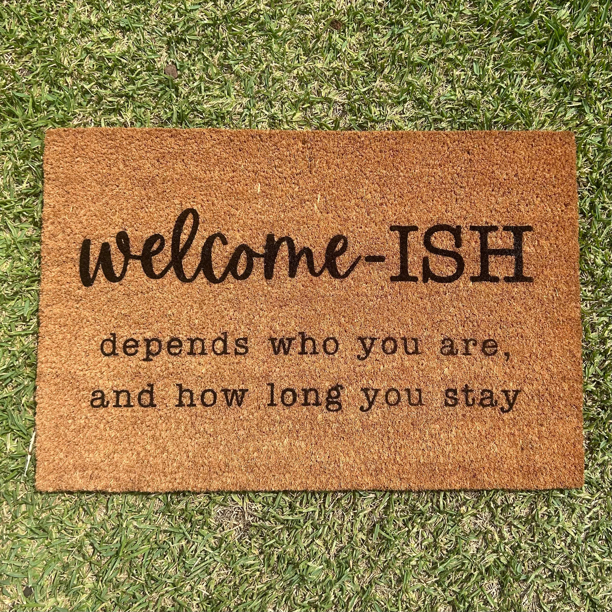 The Welcome-ISH R-M Mat