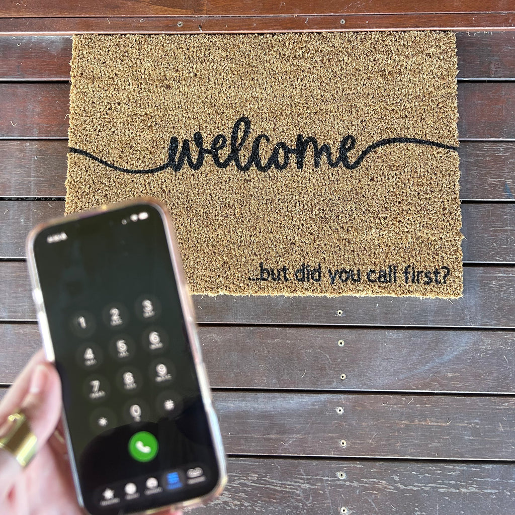 The Welcome ...but... R-M Mat